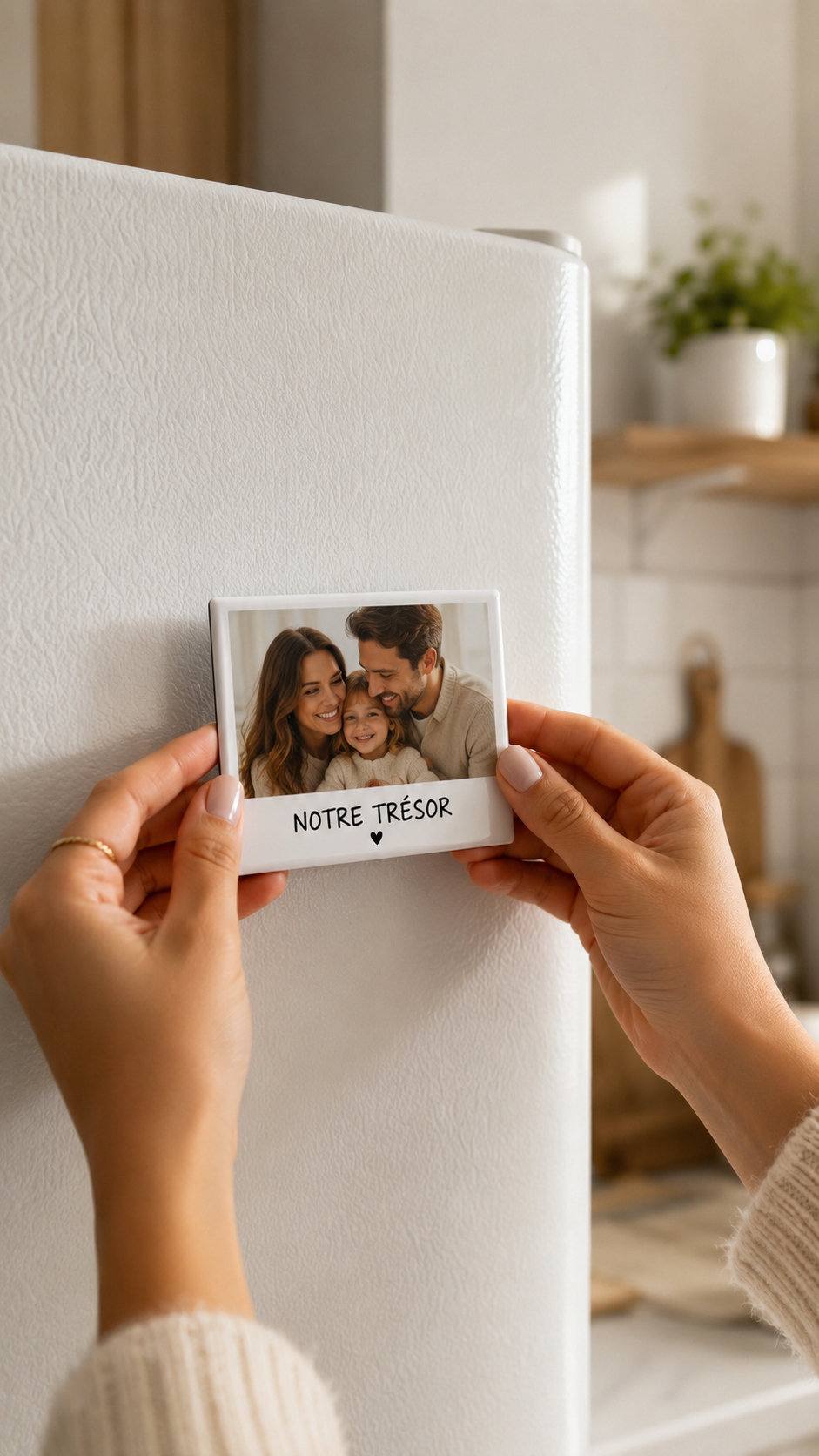 Magnet personnalisé – Prénom ou photo au choix