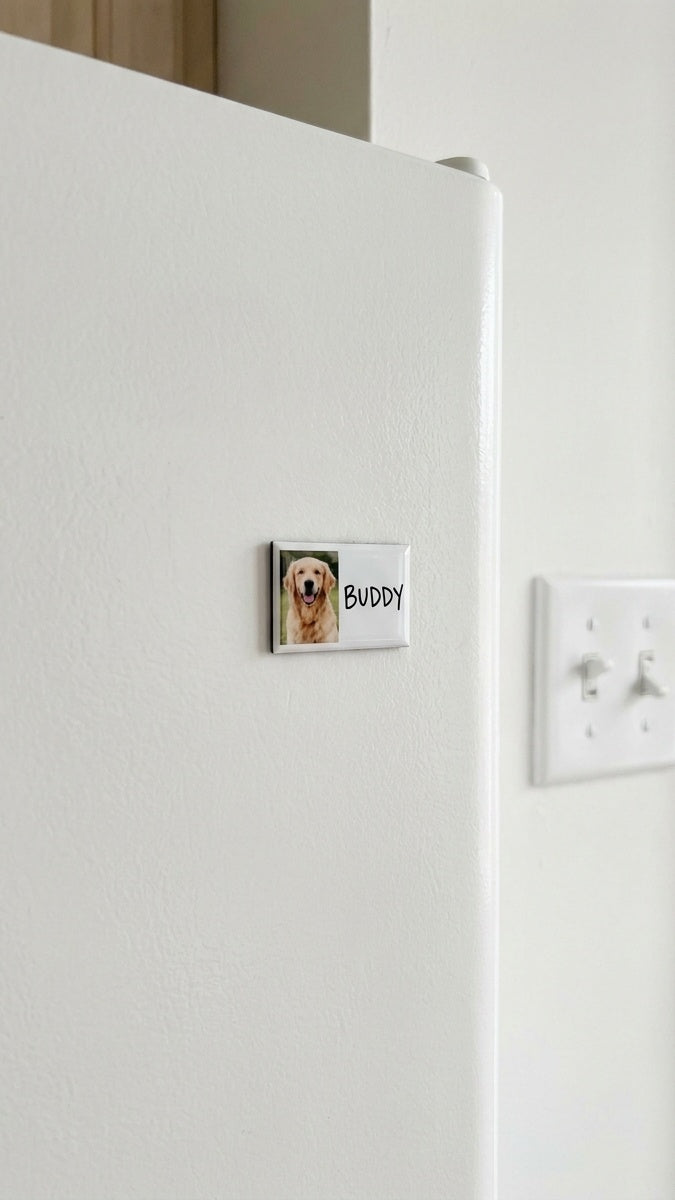 Magnet personnalisé – Prénom ou photo au choix